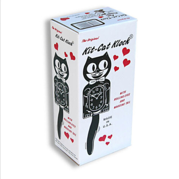 Urban Outfitters Original black kit cat clock - Picture 4 of 4